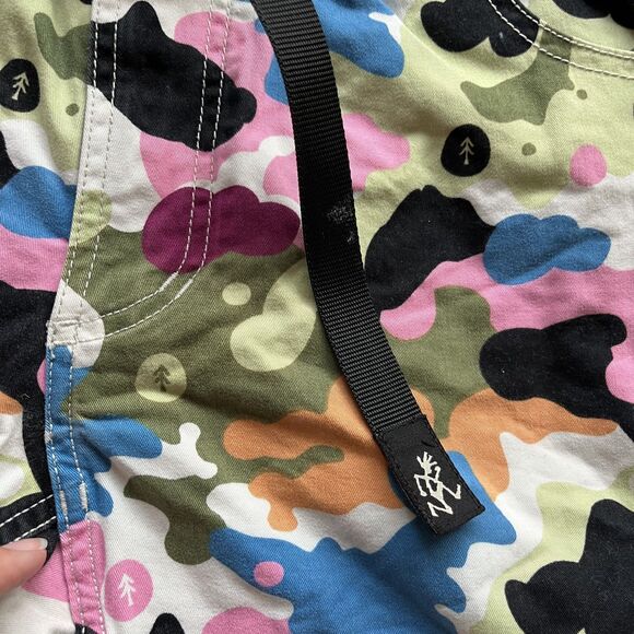 Gramicci x Parks Project Shorts Women's XS Multicolor Camouflage Belt - Picture 7 of 12